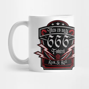 666 Tshirt Mug